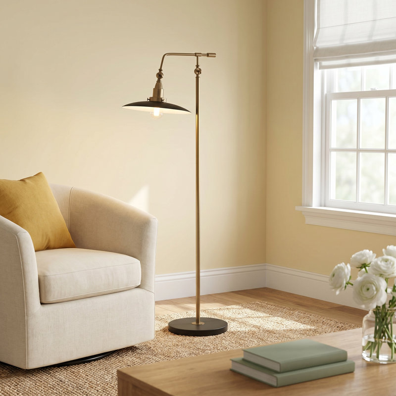Johanna 65'' Swing Arm Floor Lamp