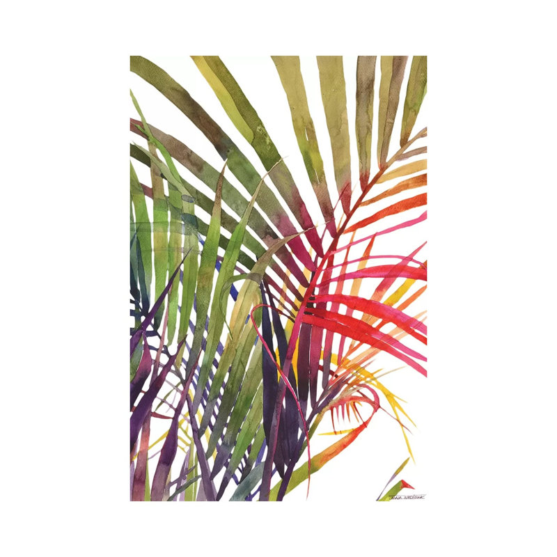 Jungle Vol 3 by Maja Wronska - Wrapped Canvas Painting, 20.32 cm H x 30.48 cm W