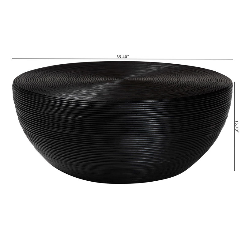 Table basse, Noir