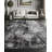 Machine Washable Bridget Gray/Black Rug-540457335