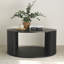 Table basse ronde avec rangement Baxman