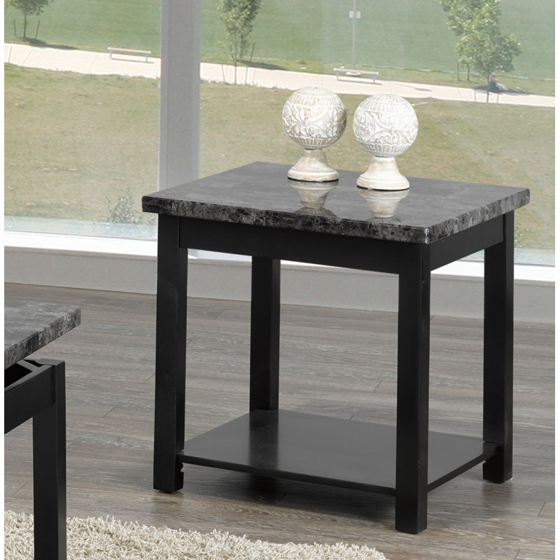 Table de bout Rodrigo, Noir