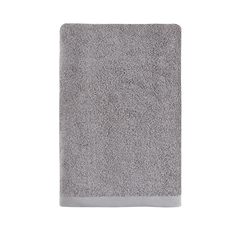 Zimmerman Midweight Bath Towel, Gray
