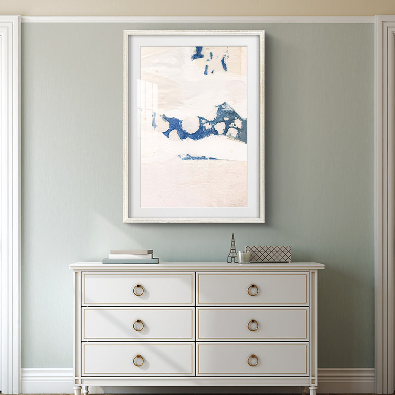 Lido II - impression encadrée, Blanc, H 28,5 po x l 20,5 po