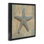 "Starfish Beach", art encadré flottant sur toile par Caroline Kelly