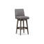 Upholstered Stool with Solid Wood Frame-2063492784