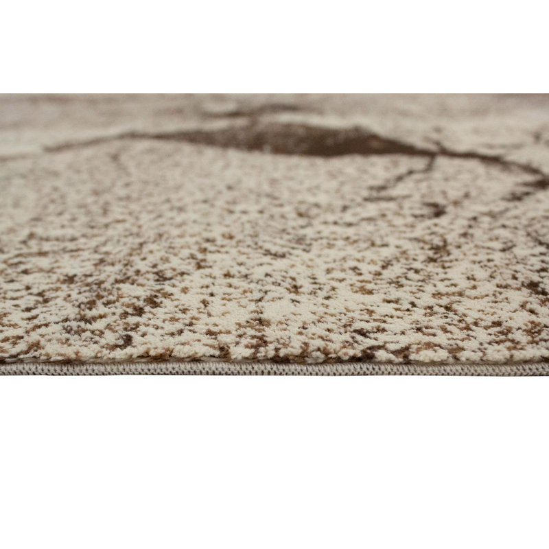 Kelson Abstract Indoor Rug, Square 5'1"