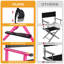 Chaise de réalisateur pliante avec coussins Azriella-1469647844