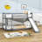 Holenice Kids Twin Over Twin Bunk Bed-670295355