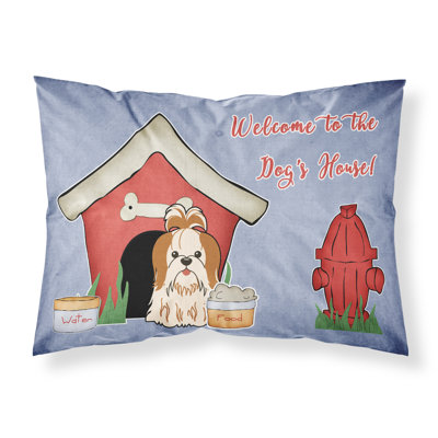 Taie d’oreiller chien house