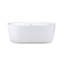 Baignoire autoportante en acrylique 66 po. X 33 po. Avec robinet-82272868