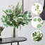Faux tiges d'eucalyptus artificiel, verdure