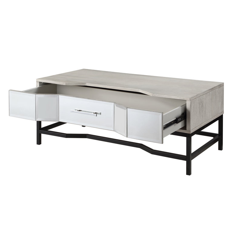 Table basse avec rangement Wes