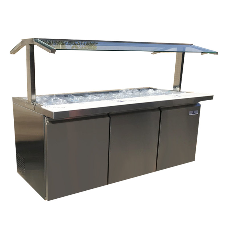 Cooler Depot 20.5 Cubic Feet Prep Refrigerator - 72''