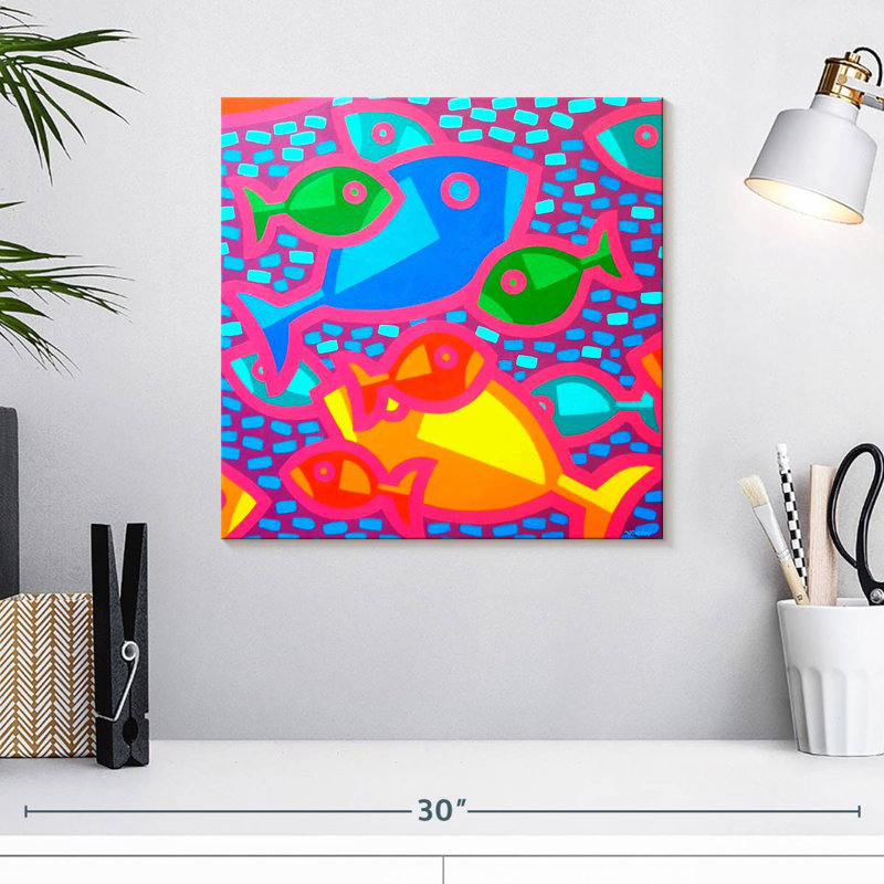 Brampt Funky Fish, 16'' H x 16'' W