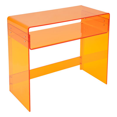 Modern Minimalist Office Study Acrylic Desk