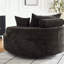 Canapé simple pivotant avec coussin moelleux en chenille Boneless-12763023