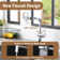 Willow Single Handle Pull Out Kitchen Faucet with Touchless Sensor, Three-function Mode Sprayer