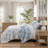 3-Piece King/Cal King Quilt Mini Set,Blue