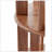Solid Wood Rotating Bookshelf On Wheels, 5 Tier Round Revolving Bookcase, 360° Spinning For Small Spaces, Bedrooms, And Offices-980849054