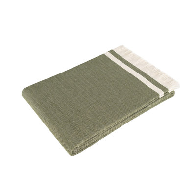 Elegant Green Sofa Cover, 67 x 91 | 85% Cotton & 15% Polyester, Machine Washable at 30-40°C | Soft & Durable, Perfect for Protecting Furniture | Ideal for Living Room & Home Decor