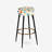 Multicolor Tribal Fusion Floral Pattern - Floral Bar Stools Set Of 2