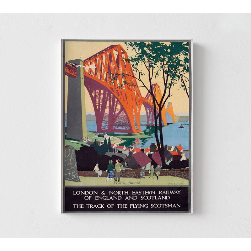 Affiche écossaise, voyage, Écosse, H 56 po x l 42 po, Ne s’applique pas, Impression sans cadre