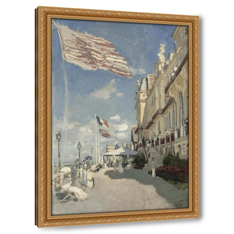 Hôtel des roches noires. Trouville (1870), H 32 po x l 23 po