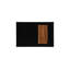Slant Coffee Table, Natural/Black