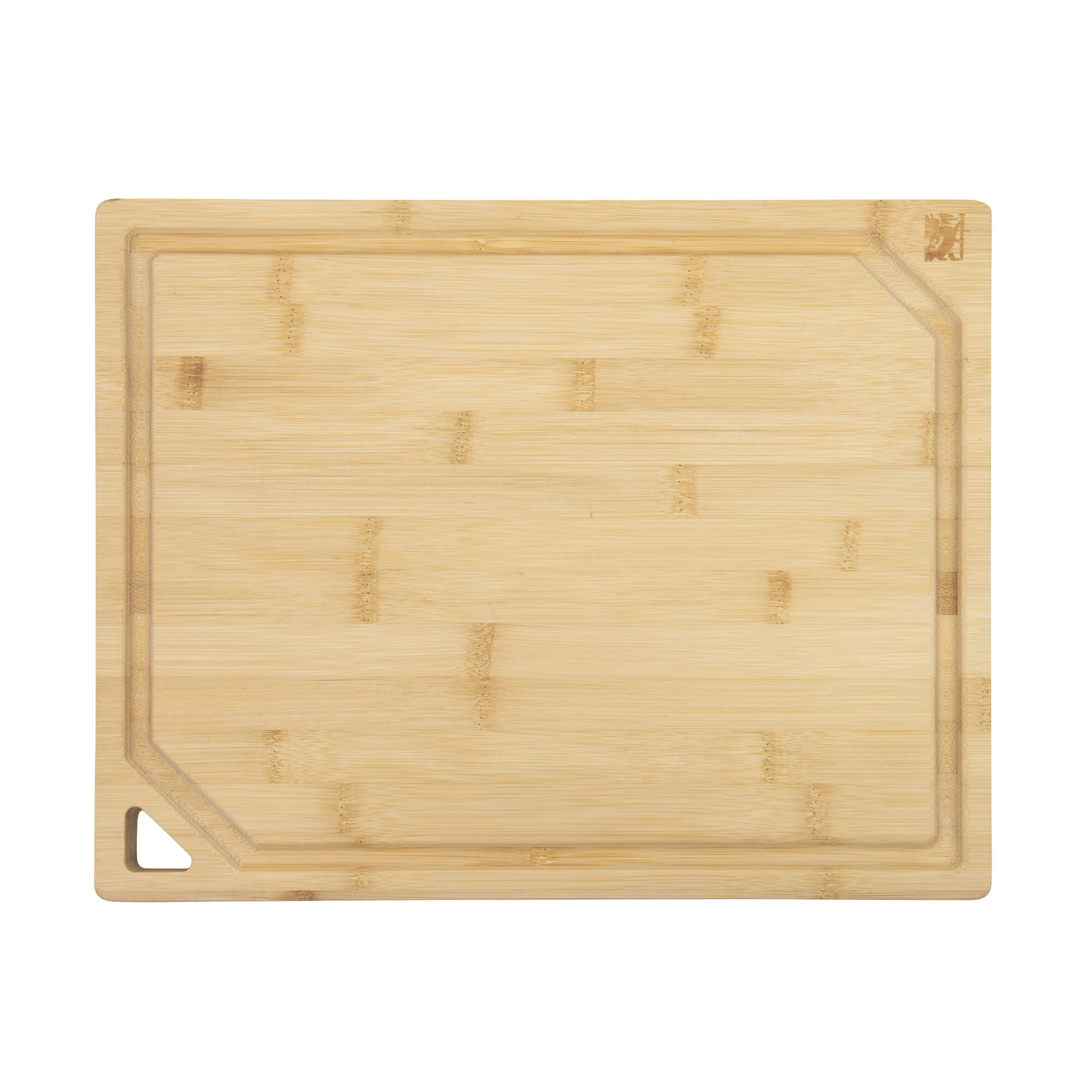 Bamboo Cutting Board Small Wood Board with Handle Build in Knife