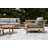 Maro Teak 4 - Person Patio Conversation Set with Cushions-36319382-36319394