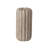 Buff Marble Ribbed Taper Holder