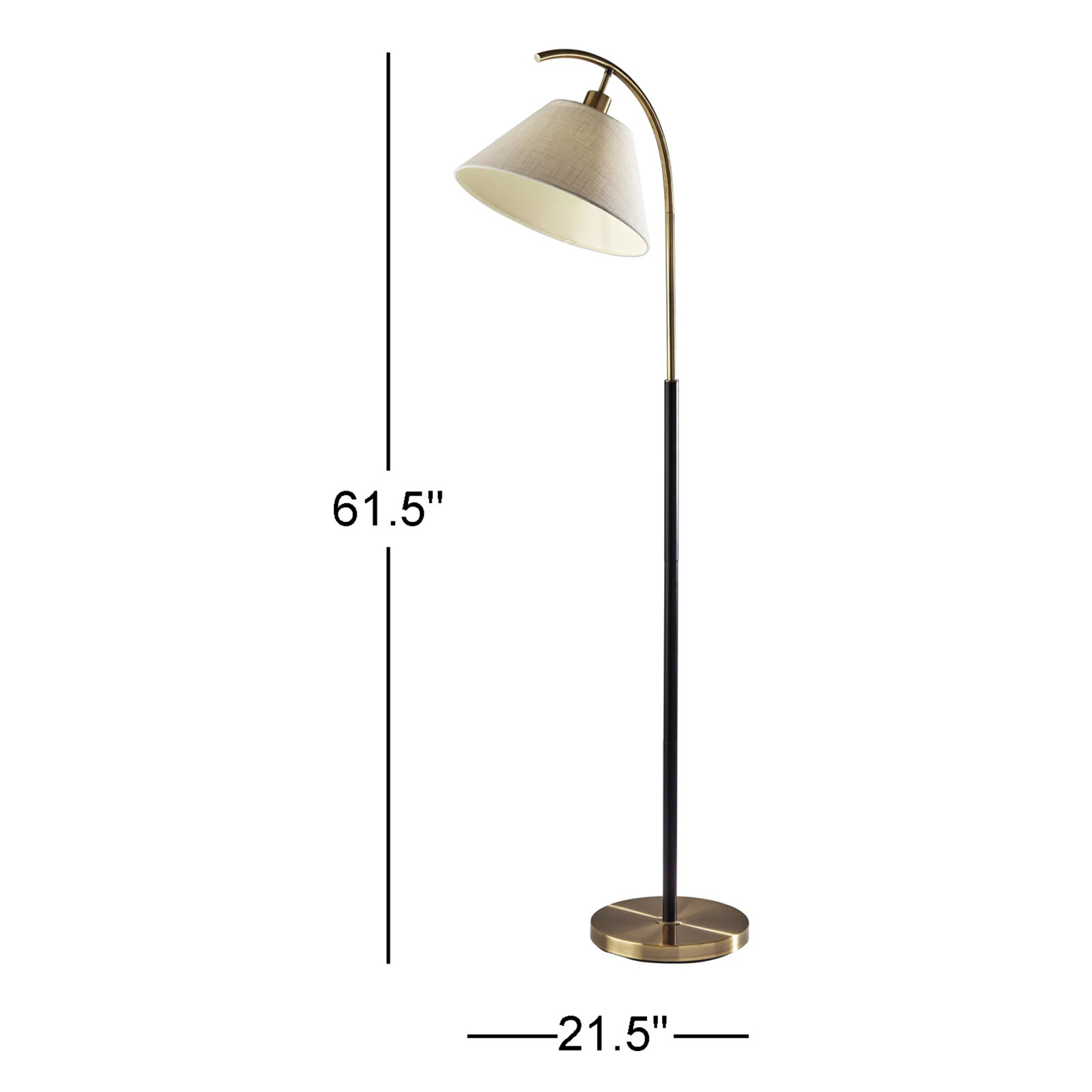 Arlean 61.5'' Dimmable Floor Lamp