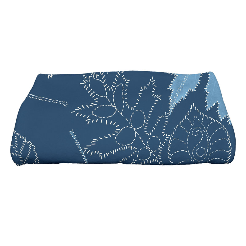 Serviette de bain Lenard, Bleu