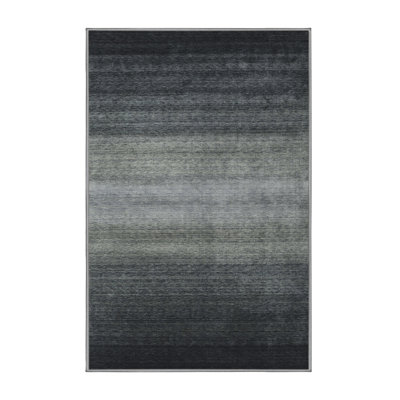 Tapis noir / gris