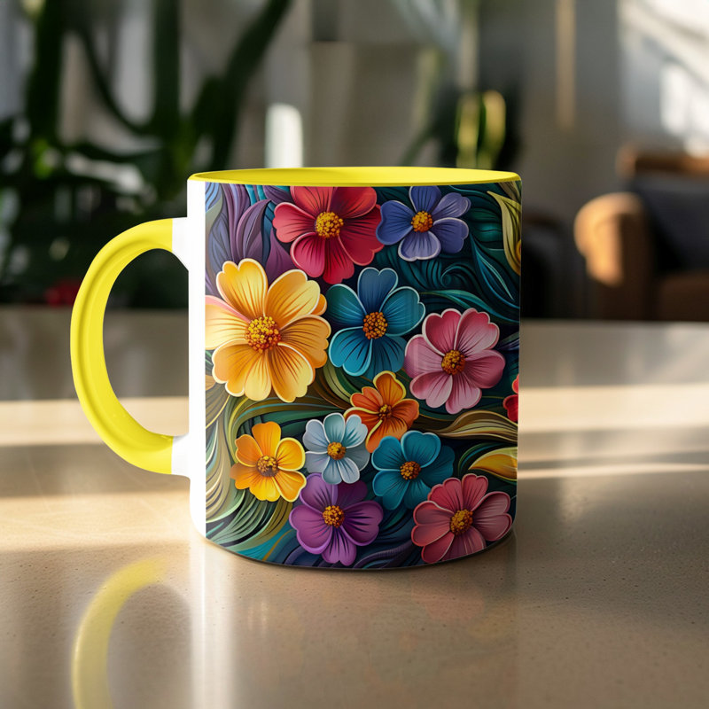 Mug, Yellow