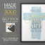 Impression encadrée «Amazing Grace» - bois massif-1943501237-1943501243