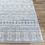 Tapis intérieur / extérieur tissé à la machine en denim / bleu marine / blanc Hongming-1105452391