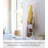Space-Saving Steel Leaning Ladder Rack For Modern Home Storage And Organization