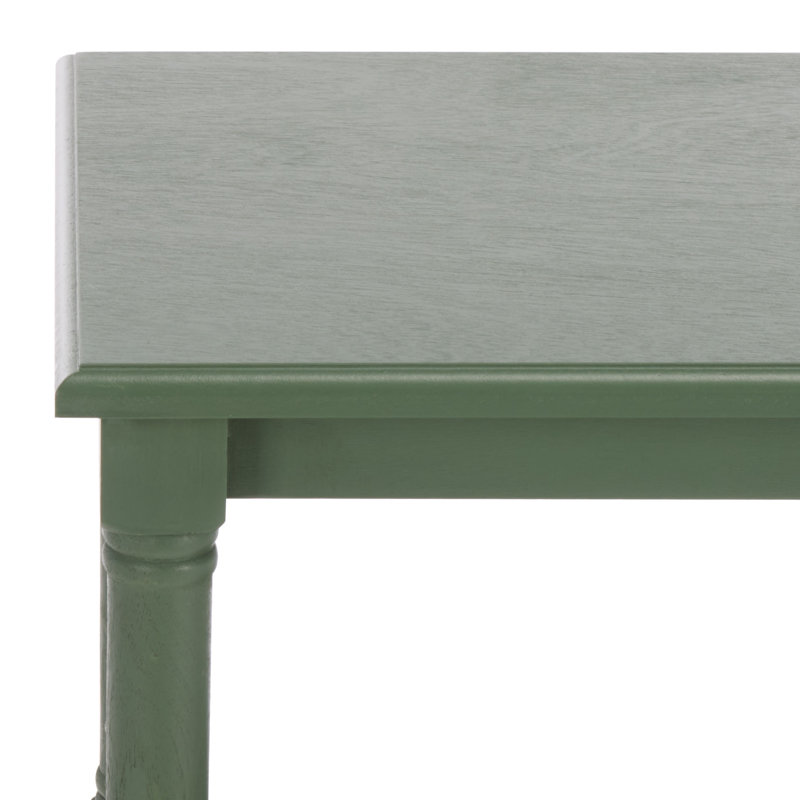 Table de bout avec rangement Rutherford, Vieux vert