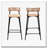 Handwoven Paper Rope Bar Stools