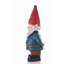 Statue gnome bobblehead avec les mains derrière le dos