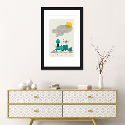 «Locomotive», impression sur toile tendue