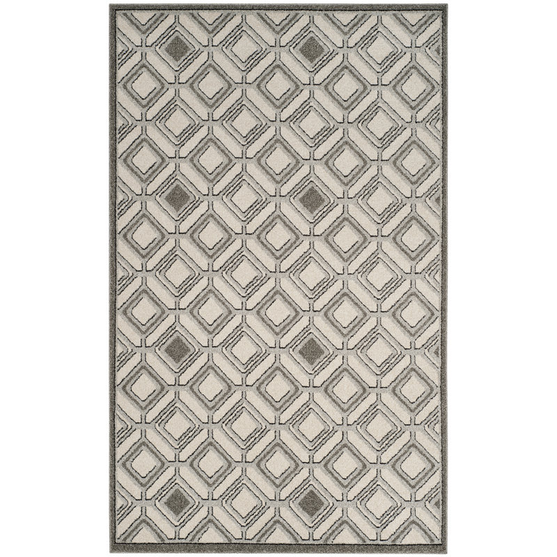 Amherst Performance Geometric Rug, Rectangle 5'3" x 8'