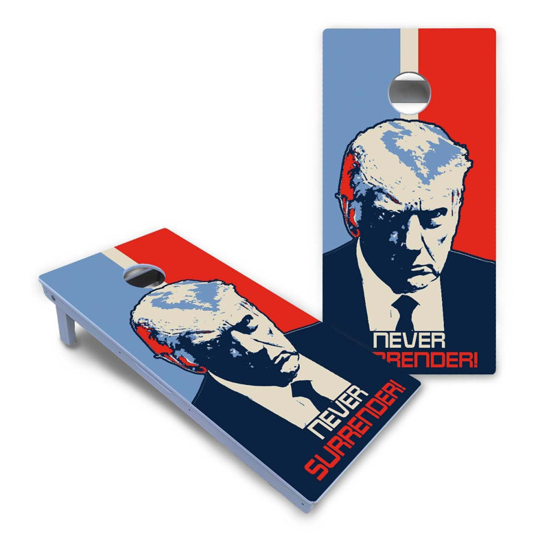 Ensemble de cornhole en composite résistant aux intempéries, AUCUN accessoire