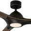72" Woody 3 - Blade Outdoor Smart Propeller Ceiling Fan with Light Kit Included-48482671-100708469-100708472
