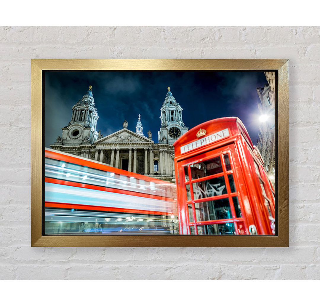 St. Pauls Cathedral - Einzelne Bilderrahmen Kunstdrucke