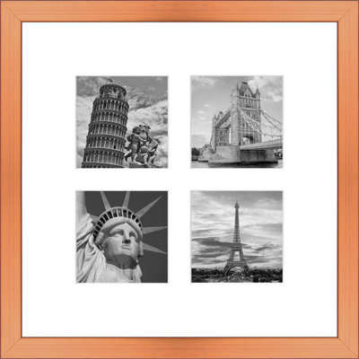 Lambertus Wood Picture Frame with Mat