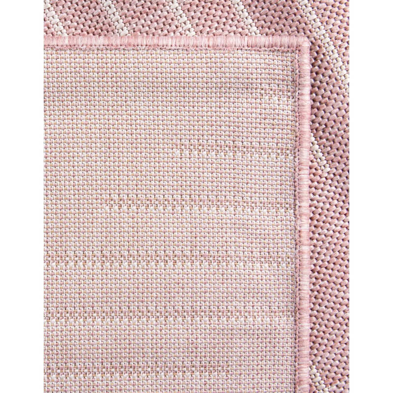 Striped Indoor / Outdoor Rug, Rectangle 9' x 12'