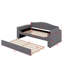 Lit de jour simple tapissier avec accoudoirs de rangement, couchette et système audio Bluetooth Batemans-1460889259